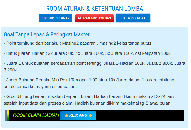 format syarat  juara bulanan